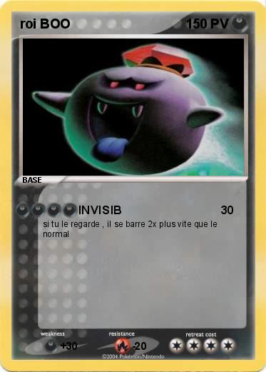 Pokemon roi BOO