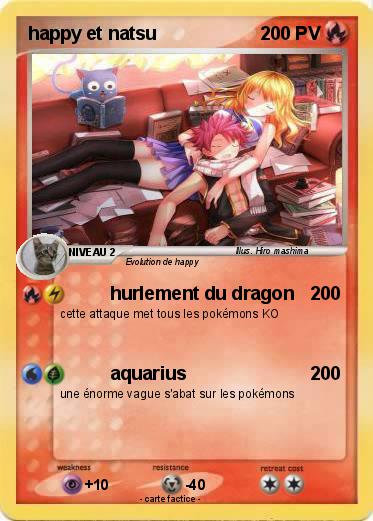 Pokemon happy et natsu