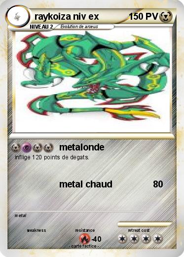 Pokemon raykoiza niv ex