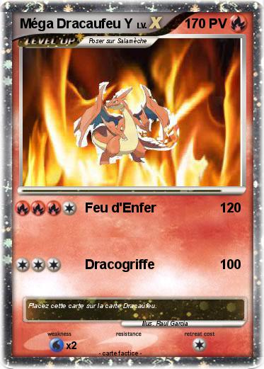 Pokemon Méga Dracaufeu Y