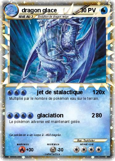 Pokemon dragon glace