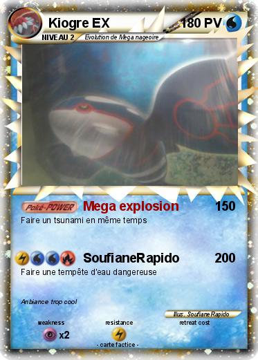 Pokemon Kiogre EX