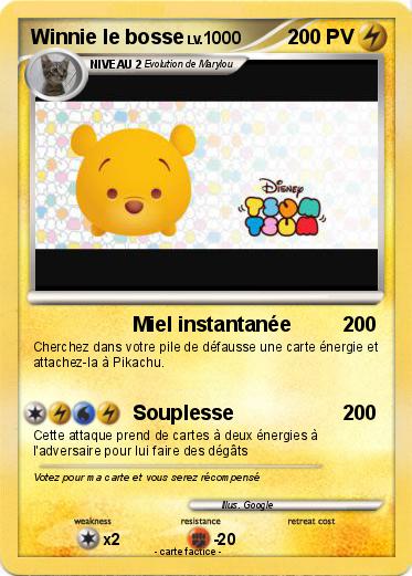 Pokemon Winnie le bosse