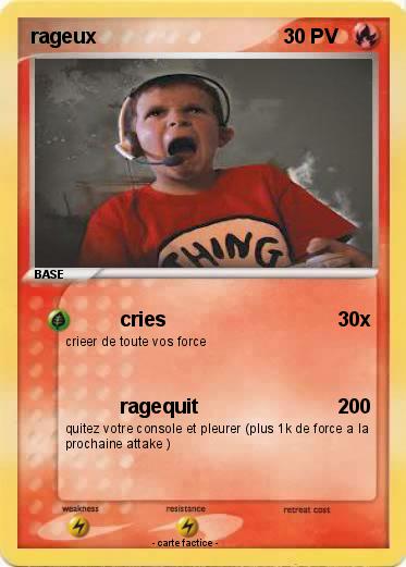 Pokemon rageux