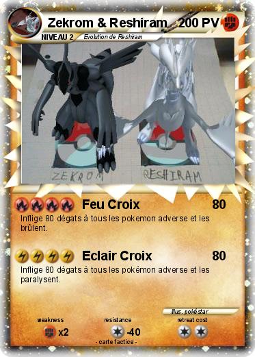Pokemon Zekrom & Reshiram