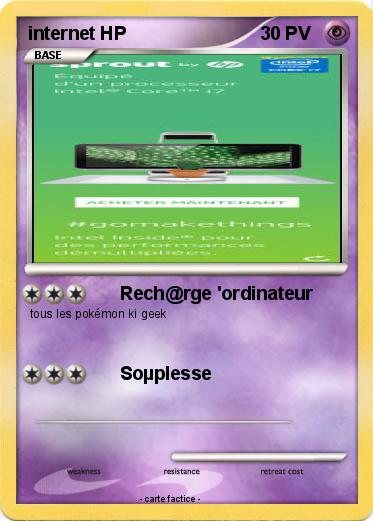 Pokemon internet HP