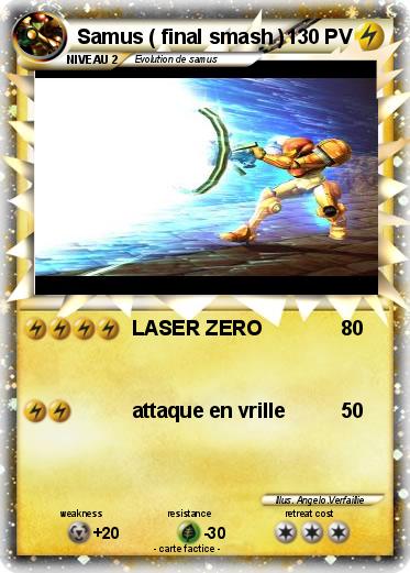 Pokemon Samus ( final smash )
