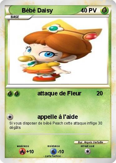 Pokemon Bébé Daisy