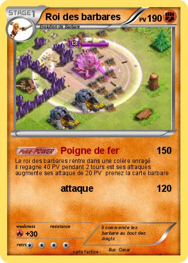 Pokemon Roi des barbares