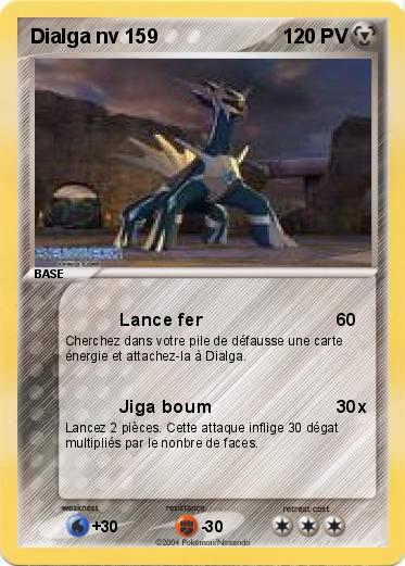 Pokemon Dialga nv 159