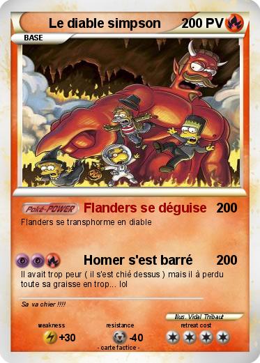 Pokemon Le diable simpson