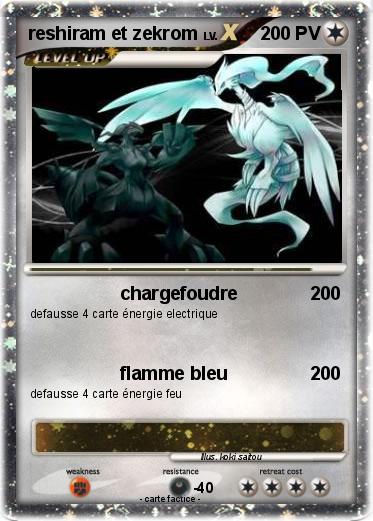 Pokemon reshiram et zekrom