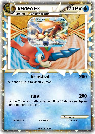 Pokemon keldeo EX