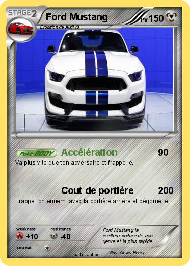 Pokemon Ford Mustang