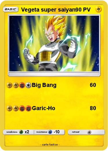 Pokemon Vegeta super saiyan