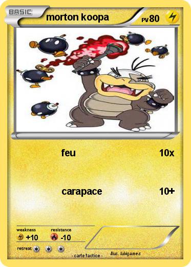 Pokemon morton koopa