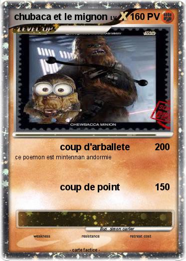 Pokemon chubaca et le mignon