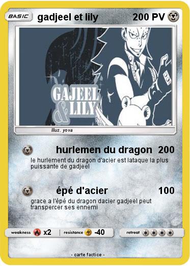 Pokemon gadjeel et lily