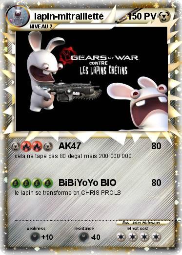 Pokemon lapin-mitraillette