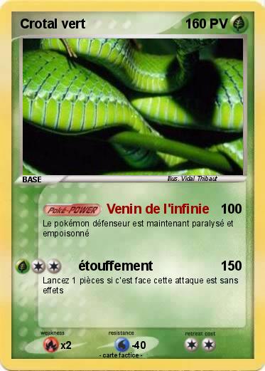 Pokemon Crotal vert