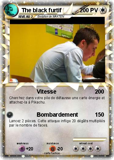 Pokemon The black furtif