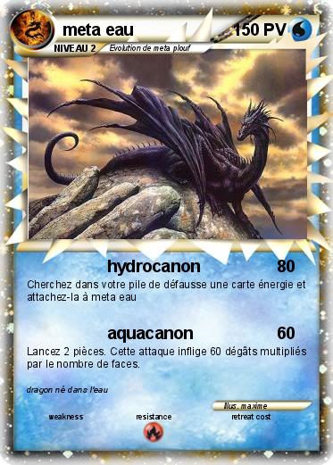 Pokemon meta eau