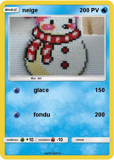 Pokemon neige
