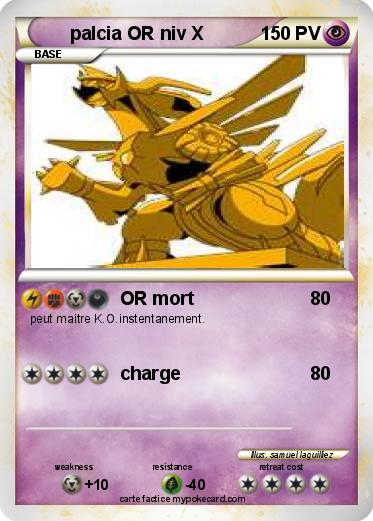 Pokemon palcia OR niv X
