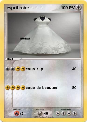 Pokemon esprit robe