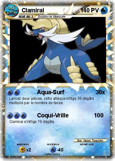 Pokemon Clamiral