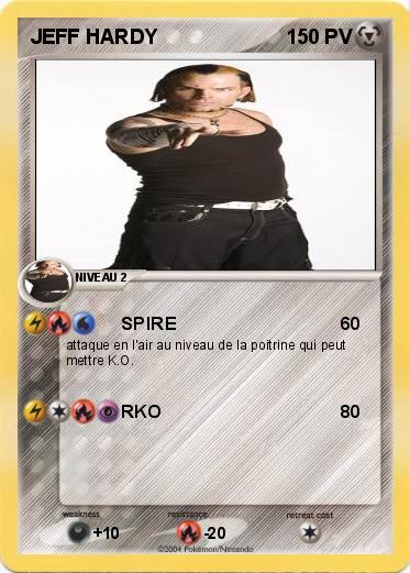 Pokemon JEFF HARDY