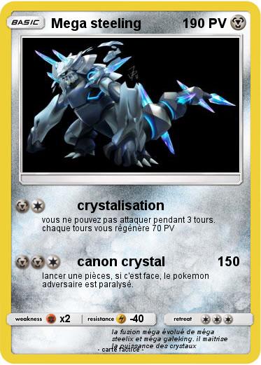 Pokemon Mega steeling