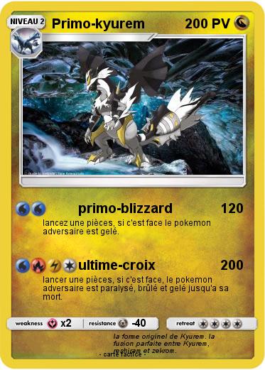 Pokemon Primo-kyurem