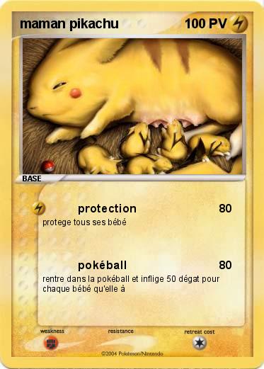 Pokemon maman pikachu