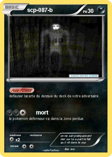 Pokemon scp-087-b