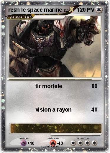 Pokemon resh le space marine