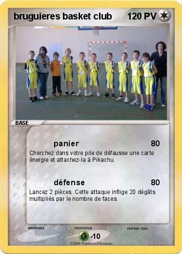 Pokemon bruguieres basket club