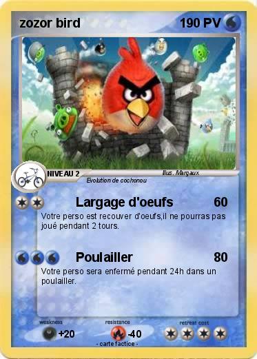 Pokemon zozor bird
