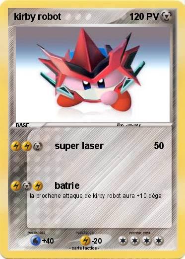 Pokemon kirby robot