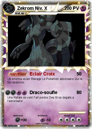 Pokemon Zekrom Niv. X