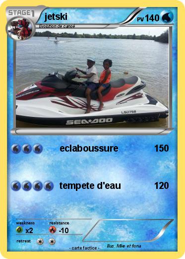Pokemon jetski