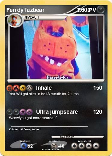 Pokemon Ferrdy fazbear                     1.    0