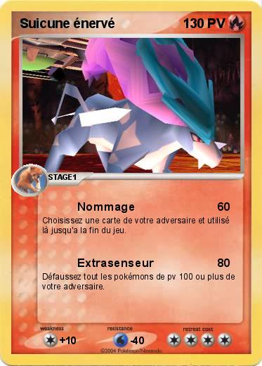 Pokemon Suicune énervé