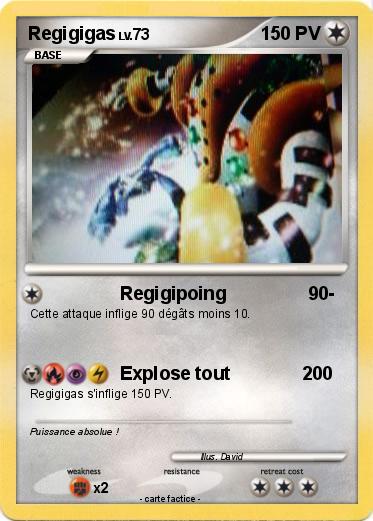 Pokemon Regigigas