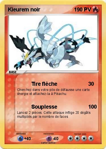 Pokemon Kieurem noir