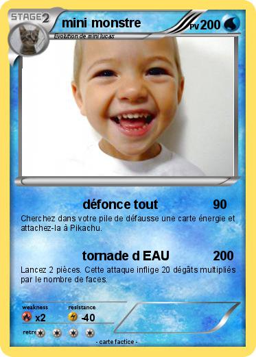 Pokemon mini monstre