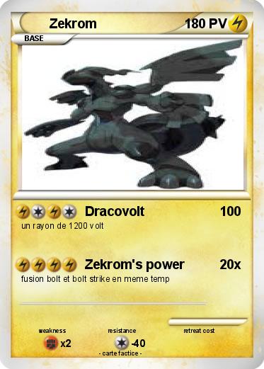 Pokemon Zekrom