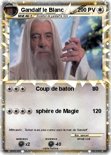 Pokemon Gandalf le Blanc