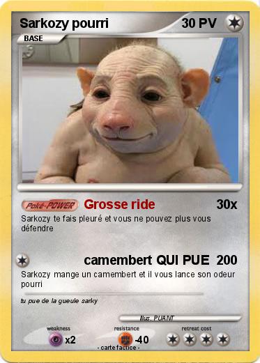 Pokemon Sarkozy pourri