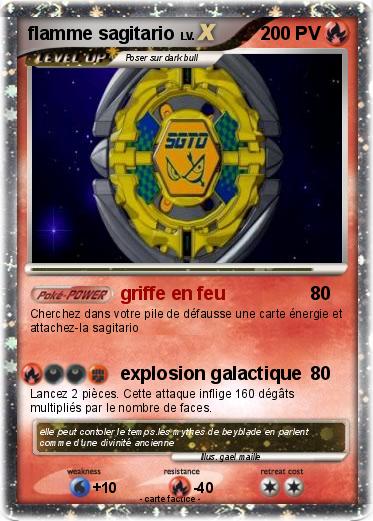 Pokemon flamme sagitario